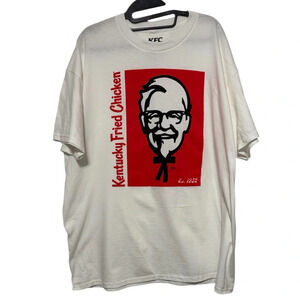 KFC Fried Chicken Colonel Sanders T Shirt. Size XL